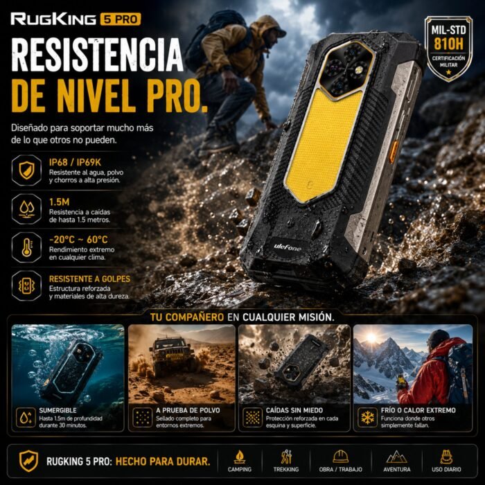 ULEFONE RugKing 5 Pro - Imagen 4