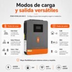 Inversor Solar Híbrido PowMr 4200W 24V - Imagen 4
