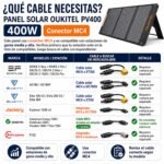 Panel Solar Portátil OUKITEL 400W - Imagen 5