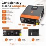Inversor Solar Híbrido PowMr 1500W 24V - Imagen 6