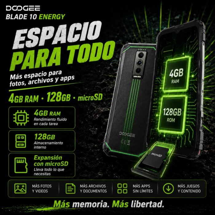 DOOGEE Blade 10 Energy - Imagen 6