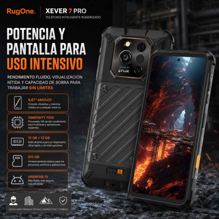RUGONE Xever 7 Pro - Imagen 7