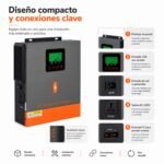 Inversor Solar Híbrido PowMr 1500W 24V - Imagen 7