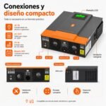 Inversor Solar Híbrido PowMr 3000W 24V - Imagen 7