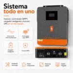 Inversor Solar Híbrido PowMr 4200W 24V - Imagen 7