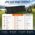 Panel Solar Portátil OUKITEL 200W - Imagen 8