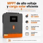 Inversor Solar Híbrido PowMr 4200W 24V - Imagen 8