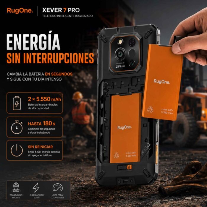 RUGONE Xever 7 Pro - Imagen 9