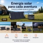 Panel Solar Portátil OUKITEL 100W - Imagen 9