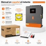 Inversor Solar Híbrido PowMr 4200W 24V - Imagen 9