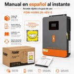 Inversor Solar Híbrido PowMr 6200W 48V - Imagen 9