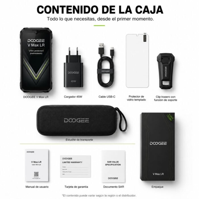 DOOGEE V Max LR - Imagen 10