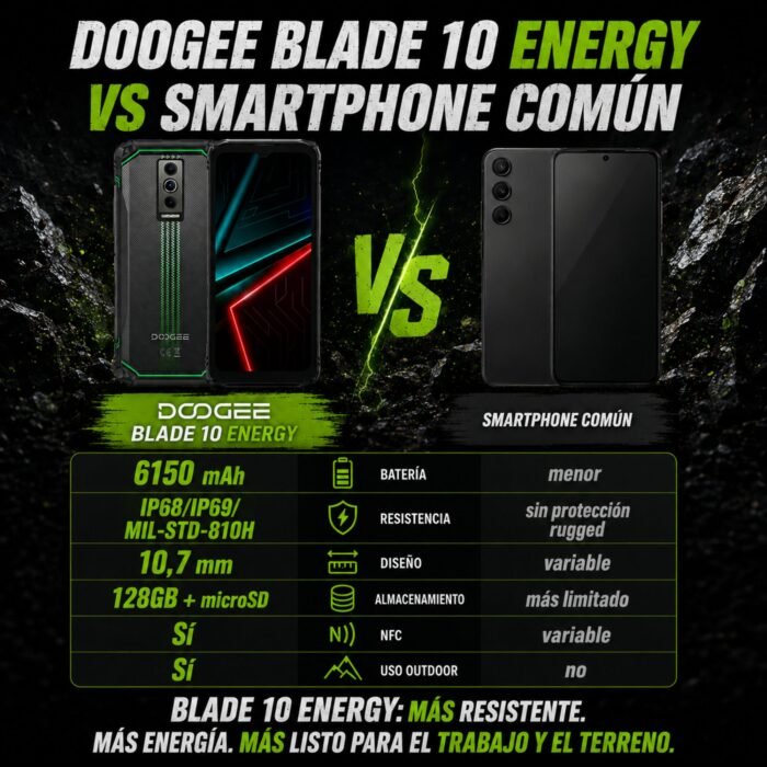 DOOGEE Blade 10 Energy - Imagen 10