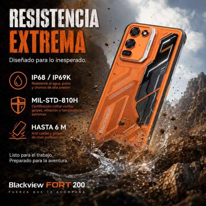 BLACKVIEW Fort 200 - Imagen 3