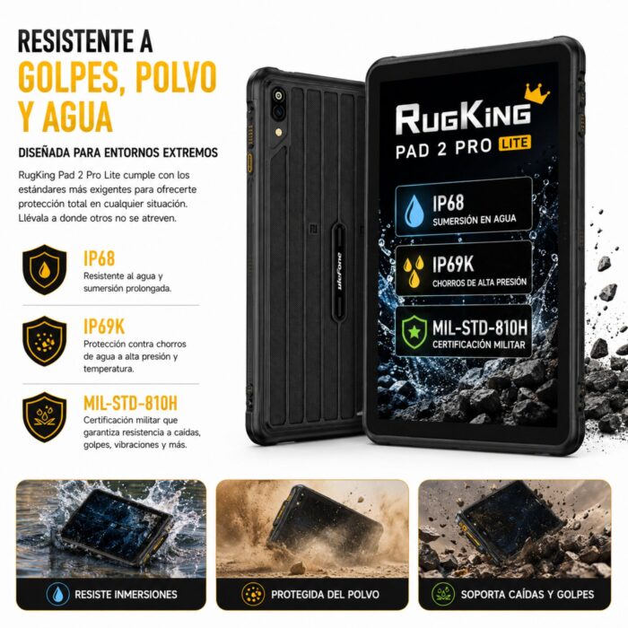 ULEFONE RugKing Pad 2 Pro Lite - Imagen 3