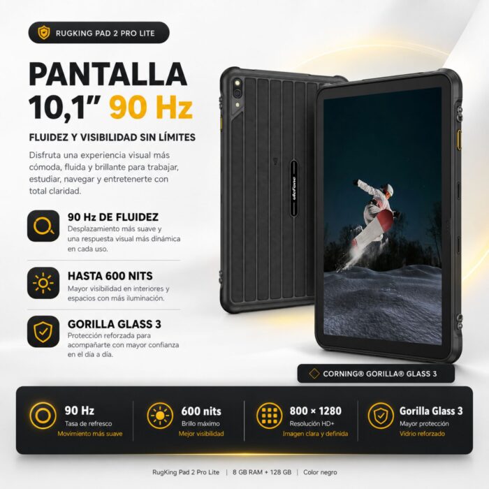 ULEFONE RugKing Pad 2 Pro Lite - Imagen 8
