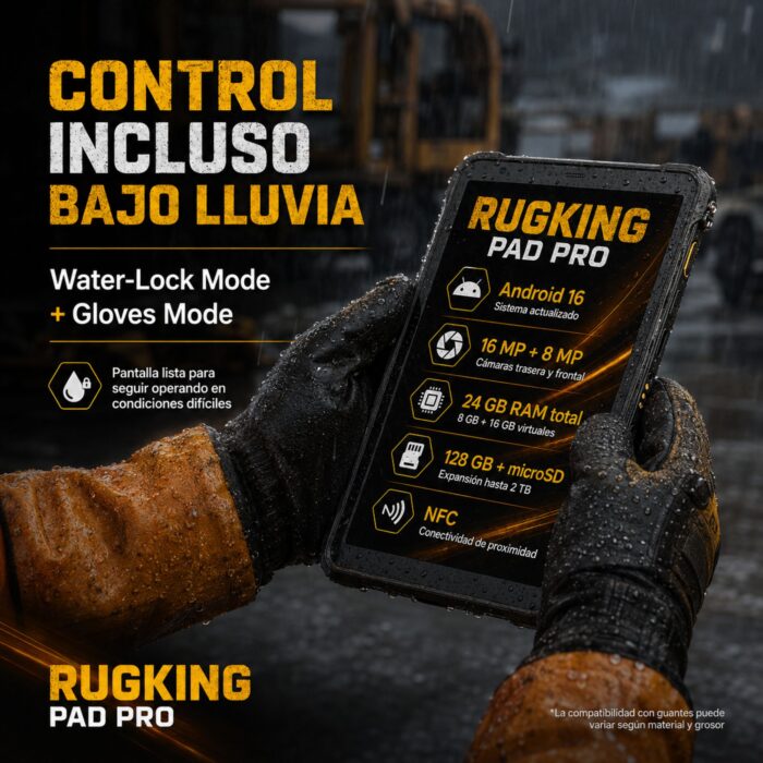 ULEFONE RugKing Pad Pro - Imagen 8