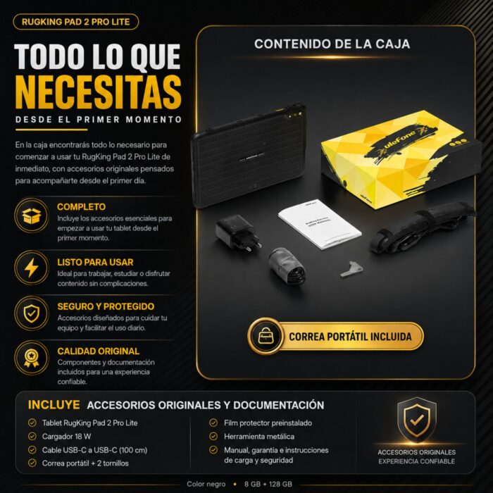 ULEFONE RugKing Pad 2 Pro Lite - Imagen 9