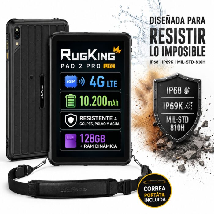 ULEFONE RugKing Pad 2 Pro Lite - Imagen 10