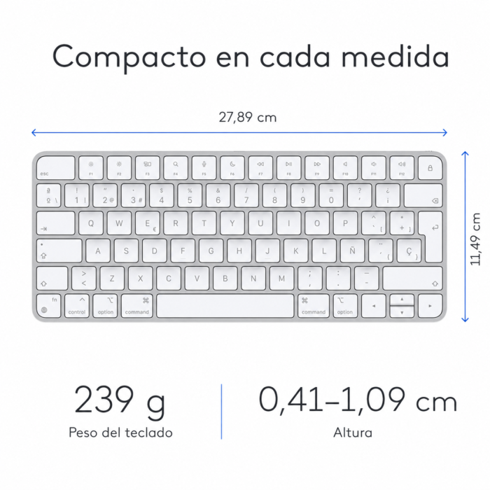 APPLE Magic Keyboard MK2A3E/A - Imagen 3