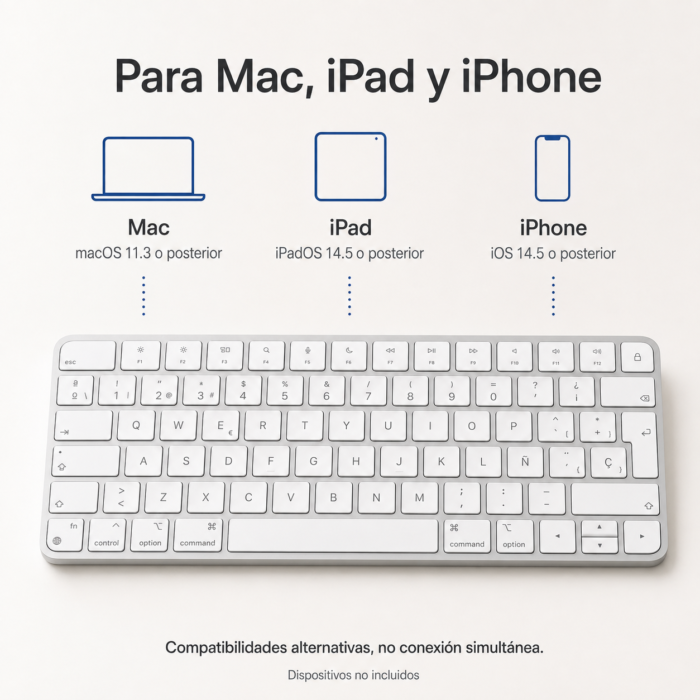 APPLE Magic Keyboard MK2A3E/A - Imagen 8