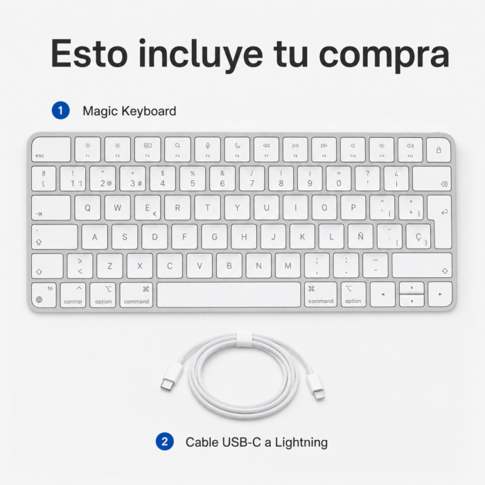 APPLE Magic Keyboard MK2A3E/A - Imagen 9