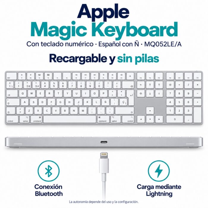 APPLE Magic Keyboard (MQ052LE/A) - Imagen 5